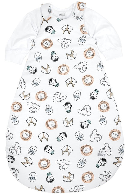 Meyco Slaapzak Baby Winter Rond 2 - Delig Animal koop je bij Babywinkel