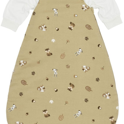 Meyco Slaapzak Baby Winter Rond 2 - Delig Forest Animals Sand - Meyco - Babywinkel - 4054703710731