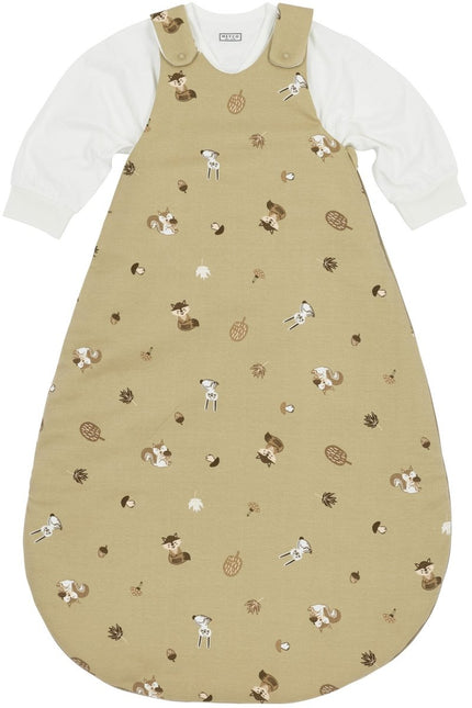 Meyco Slaapzak Baby Winter Rond 2 - Delig Forest Animals Sand - Meyco - Babywinkel - 4054703710731