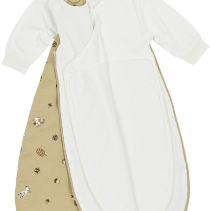 Meyco Slaapzak Baby Winter Rond 2 - Delig Forest Animals Sand - Meyco - Babywinkel - 4054703710731