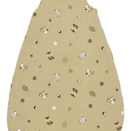 Meyco Slaapzak Baby Winter Rond 2 - Delig Forest Animals Sand - Meyco - Babywinkel - 4054703710731