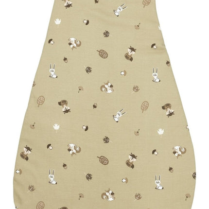Meyco Slaapzak Baby Winter Rond Forest Animals Sand - Meyco - Babywinkel - 4054703721737