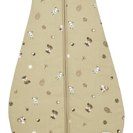 Meyco Slaapzak Baby Winter Rond Forest Animals Sand - Meyco - Babywinkel - 4054703721737