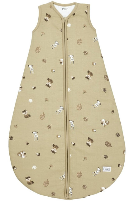 Meyco Slaapzak Baby Winter Rond Forest Animals Sand koop je bij Babywinkel