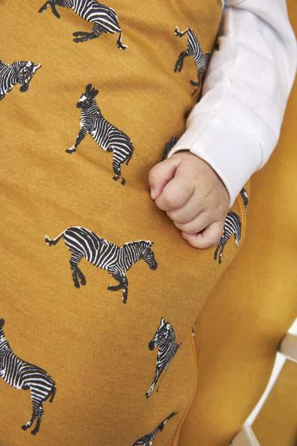 Meyco Slaapzak Baby Winter Rond Zebra Animal Honey Gold koop je bij Babywinkel