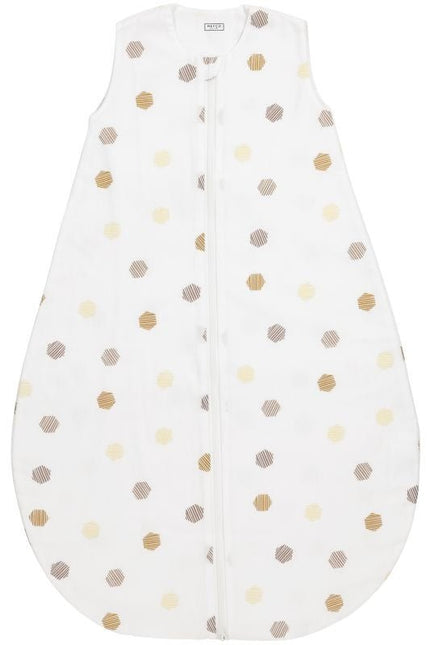 Meyco Slaapzak Baby Zomer Rond Honeycomb Honey Gold - Meyco - Babywinkel - 4054703407105