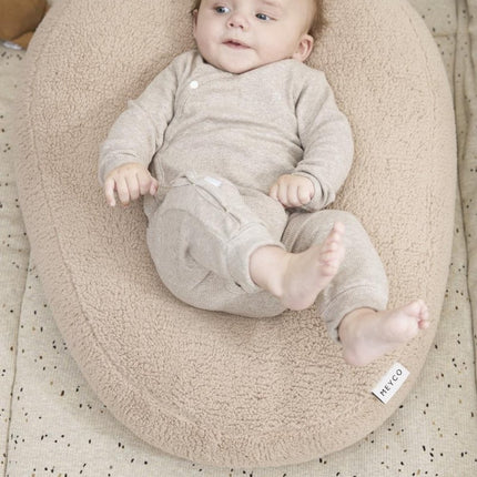 Meyco Voedingskussen Hoes Sand - Meyco - Babywinkel - 4054703228335