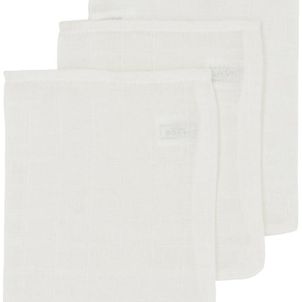 Meyco Washandje 3St Offwhite - Meyco - Babywinkel - 4054703484014