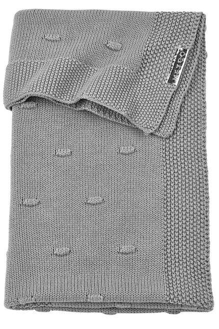 Meyco Wiegdeken Knots Grijs - Meyco - Babywinkel - 4054703330595