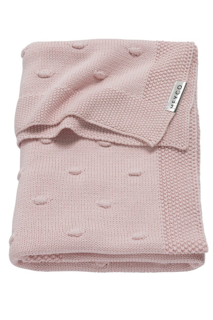 Meyco Wiegdeken Knots Roze - Meyco - Babywinkel - 4054703330526