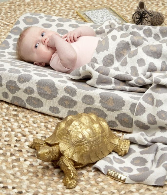 Meyco Wiegdeken Panter Neutral - Meyco - Babywinkel - 4054703730159