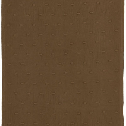 Meyco Wiegdeken Velvet Knots Chocolate - Meyco - Babywinkel - 4054703734560