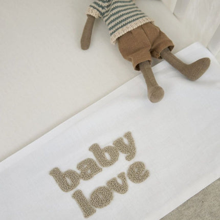 Meyco Wieglaken Baby Love Sand Melange 75X100cm - Meyco - Babywinkel - 4054703224313