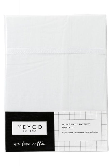 Meyco Wieglaken Bies Wit - Meyco - Babywinkel - 4054703413007