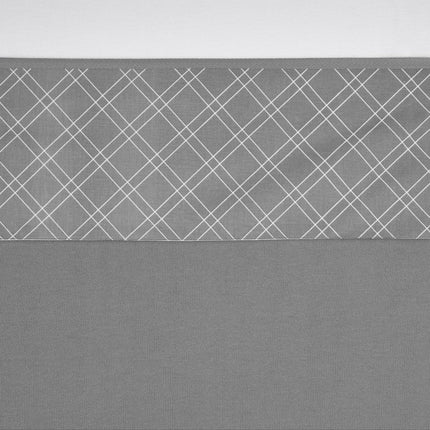 Meyco Wieglaken Double Diamond Grey - Meyco - Babywinkel - 4054703433302