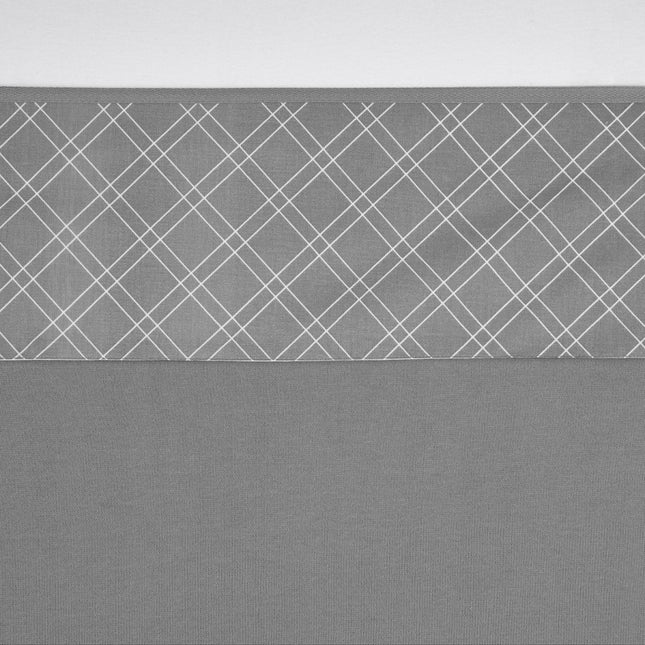 Meyco Wieglaken Double Diamond Grey - Meyco - Babywinkel - 4054703433302