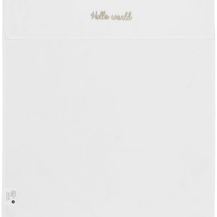 Meyco Wieglaken Hello World Sand - Meyco - Babywinkel - 4054703413748