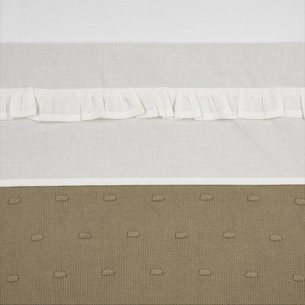 Meyco Wieglaken Ruffle Offwhite - Meyco - Babywinkel - 4054703413915