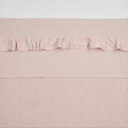Meyco Wieglaken Ruffle Soft Pink - Meyco - Babywinkel - 4054703413939