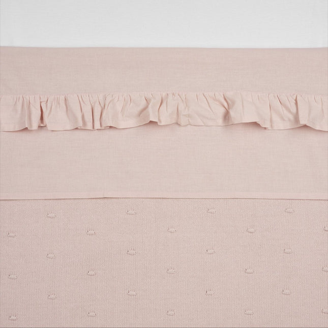 Meyco Wieglaken Ruffle Soft Pink - Meyco - Babywinkel - 4054703413939