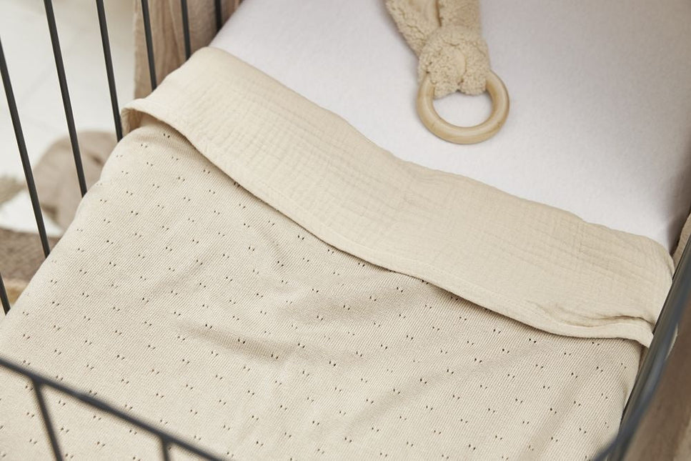 Meyco Wieglaken Soft Sand 75X100cm - Meyco - Babywinkel - 4054703164619