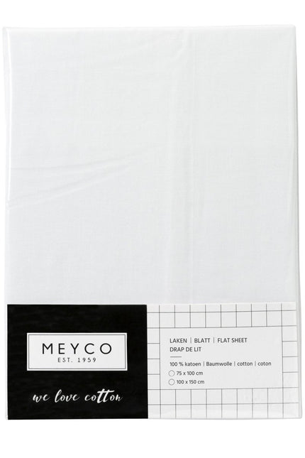 Meyco Wieglaken Wit - Meyco - Babywinkel - 4054703413991