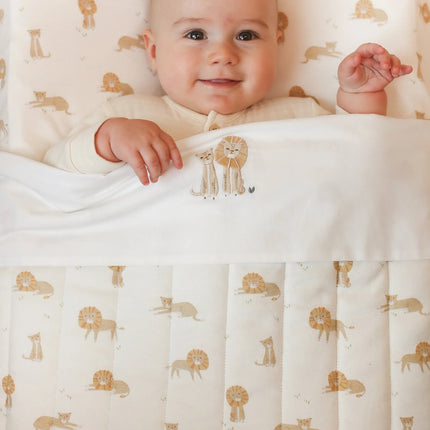 Little Dutch Babybettdecke Safari Leo