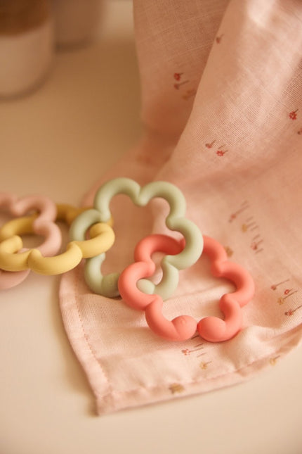 Monddoekje Hydrofiel 31x31cm - Pretty Picnic - 3 Stuks koop je bij Babywinkel