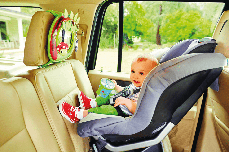 Munchkin Autostoel Spiegel Dierenvriendjes koop je bij Babywinkel