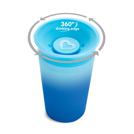 Munchkin Oefenbeker Changing Color Cup Blue koop je bij Babywinkel