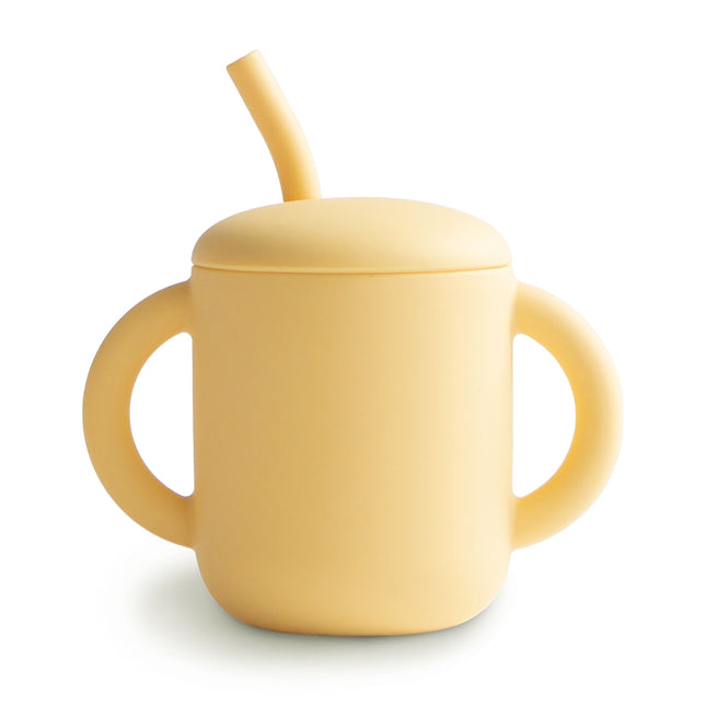 <tc>Mushie</tc> Strohbecher Pale Daffodil