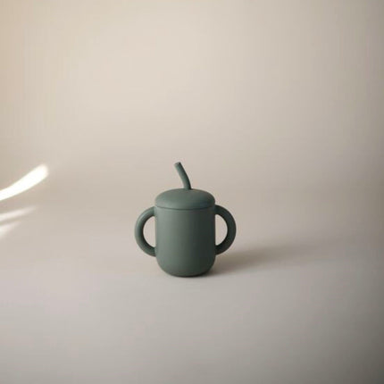 <tc>Mushie</tc> Strohhalm Tasse getrockneter Thymian