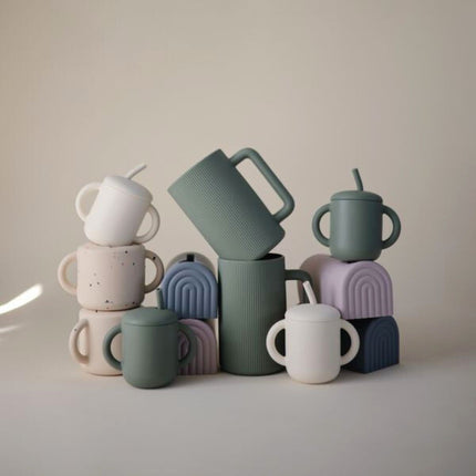 <tc>Mushie</tc> Strohhalm Tasse getrockneter Thymian