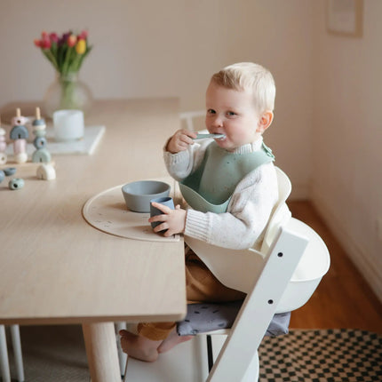 Mushie Baby Kom Siliconen Stone - Mushie - Babywinkel - 810052460420