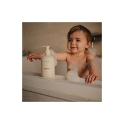 Mushie Baby Shampoo & Body Wash Fragance Free 400ml - Mushie - Babywinkel - 810052464756