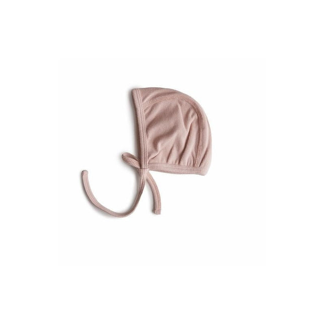 Mushie Babymutsje Bonnet Blush koop je bij Babywinkel