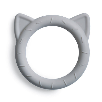 Mushie Bijtring Kat Stone - Mushie - Babywinkel - 810052461243