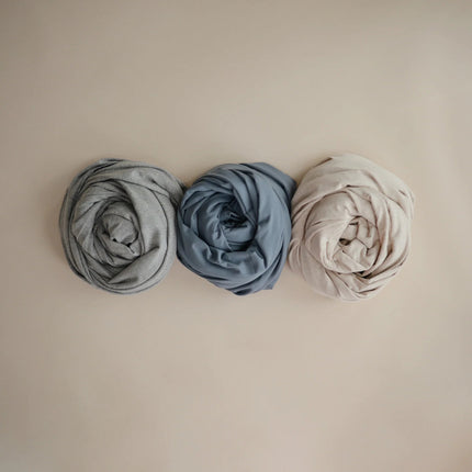 Mushie Draagdoek Gray Melange - Mushie - Babywinkel - 810052465531