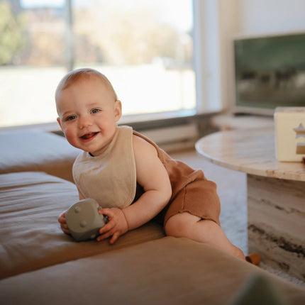 Mushie Educatief Speelgoed Dobbelstenen Tradewinds/Stone 2st - Mushie - Babywinkel - 810052467368