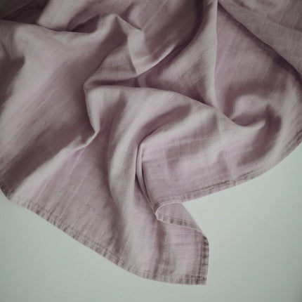 Mushie Hydrofiele Doek Soft Mauve 120cm - Mushie - Babywinkel - 810052460093