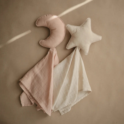 Mushie Knuffeldoekje Lovey Blush - Mushie - Babywinkel - 810052465586