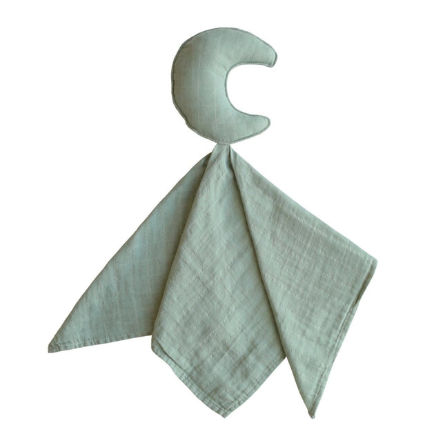 Mushie Knuffeldoekje Lovey Moon Roman Green - Mushie - Babywinkel - 810052460673