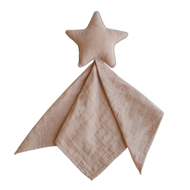 Mushie Knuffeldoekje Lovey Star Natural - Mushie - Babywinkel - 810052460666