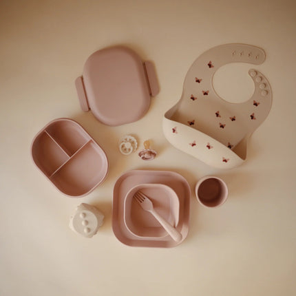 Mushie Lunchbox Blush - Mushie - Babywinkel - 810052468150