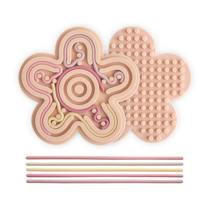 Mushie Sensorisch Speelgoed Siliconen Petal koop je bij Babywinkel