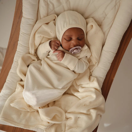 Mushie Slaapzak Baby Ivory - Mushie - Babywinkel - 810052465029