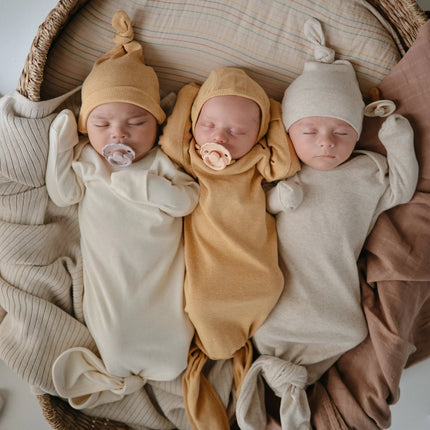 Mushie Slaapzak Baby Ivory - Mushie - Babywinkel - 810052465029