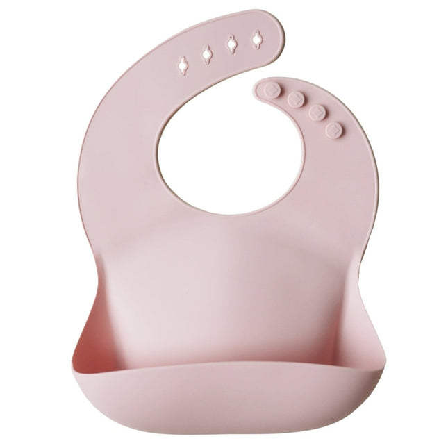 Mushie Slabbetje Silicone Blush - Mushie - Babywinkel - 7426999779117