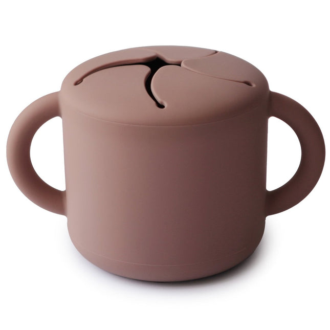 Mushie Snackbakje Cloudy Mauve koop je bij Babywinkel