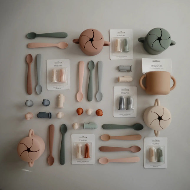 Mushie Snackbakje Cloudy Mauve koop je bij Babywinkel